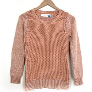 SPARROW Marled Crew Neck Sweater